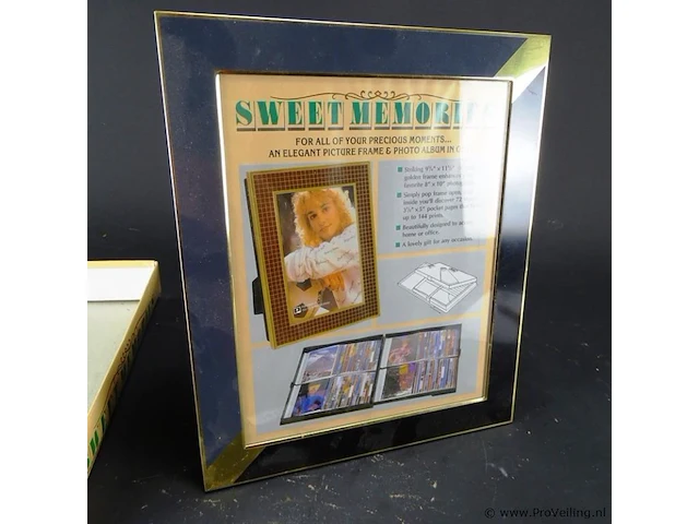 Sweet memories fotolijst met fotomappen - afbeelding 2 van  5