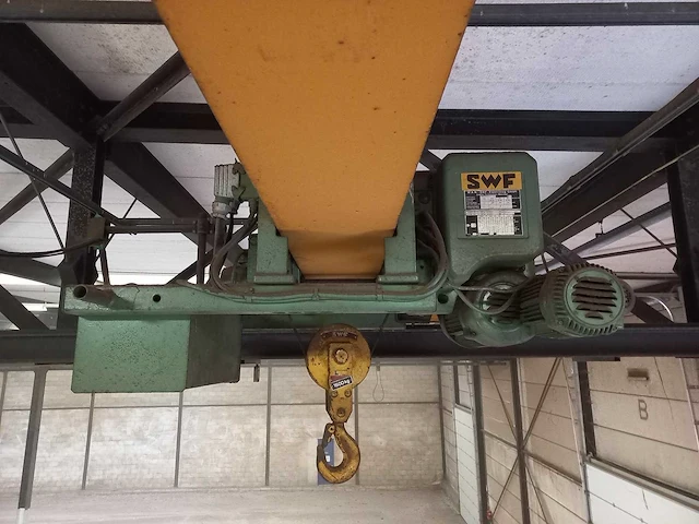 Swf / abus - 1984 - overhead crane - bovenloopkraan 1.6t - afbeelding 3 van  3
