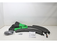 Swibee nestschommel in zwart / groen van textiel | nest schommelzitje voor kinderen - afbeelding 5 van  6