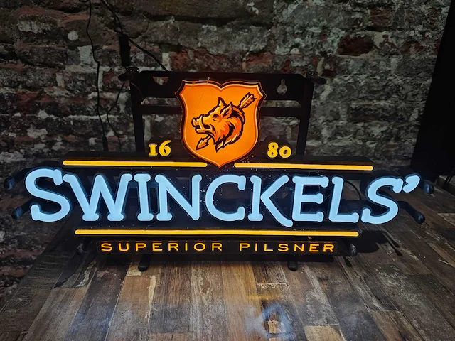 Swinckels - led lichtreclame - afbeelding 1 van  2