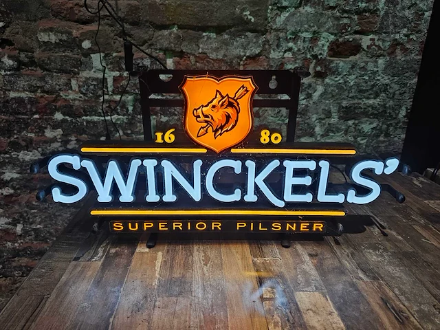 Swinckels - led lichtreclame - afbeelding 2 van  2