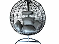 Swing chair hangstoel ei, complete grey, 2024 - afbeelding 1 van  2