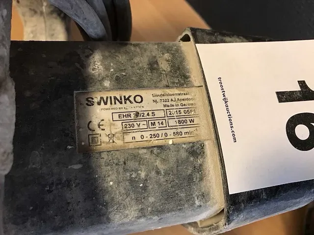 Swinko ehr 2.4s betonmixer - afbeelding 3 van  4