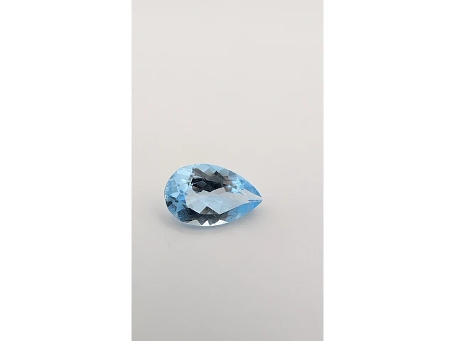 Swiss blue topaz - 10ct, blauw - afbeelding 3 van  3