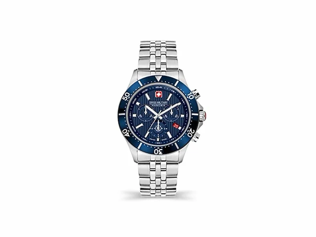 Swiss military hanowa herenhorloge smwgi2100703 staal - afbeelding 1 van  2