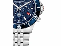 Swiss military hanowa herenhorloge smwgi2100703 staal - afbeelding 2 van  2