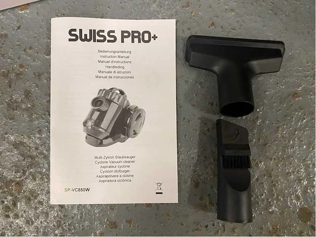 Swiss pro+ sp-vc850w stofzuiger - afbeelding 2 van  8