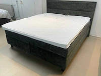 Swiss sense / diks bedmakers topmatras deluxe comfort koudschuim split topper b180 x l210 cm (2x) - afbeelding 8 van  10