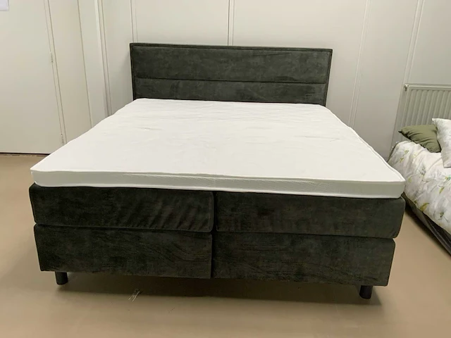 Swiss sense / diks bedmakers topmatras deluxe comfort koudschuim topper b180 x l200 cm - afbeelding 2 van  9