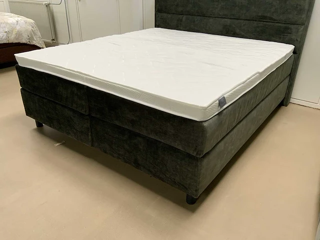 Swiss sense / diks bedmakers topmatras deluxe comfort koudschuim topper b180 x l200 cm - afbeelding 6 van  9