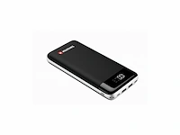 Swissten powerbank black core 30.000 mah geschikt voor o.a. iphone & samsung zwart - afbeelding 1 van  6