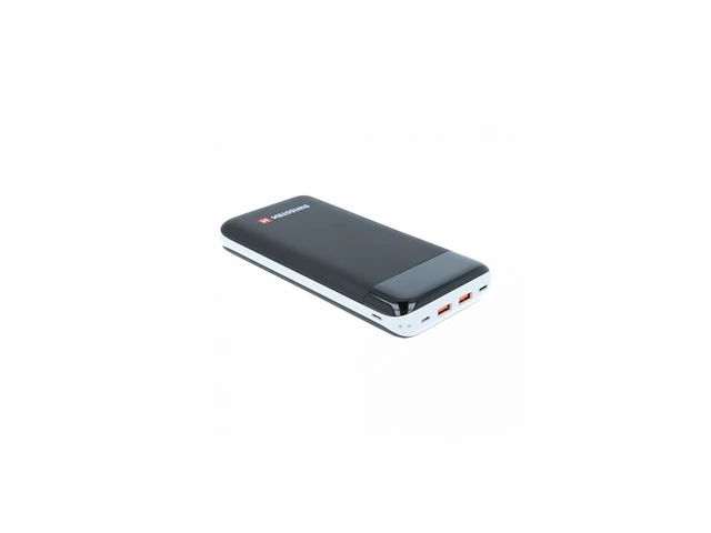 Swissten powerbank black core 30.000 mah geschikt voor o.a. iphone & samsung zwart - afbeelding 3 van  6