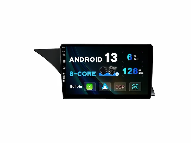 Sxauto6g+128g android 13 ips autoradio voor mercedes benz glk-class x204 (2012-2015) - afbeelding 1 van  4
