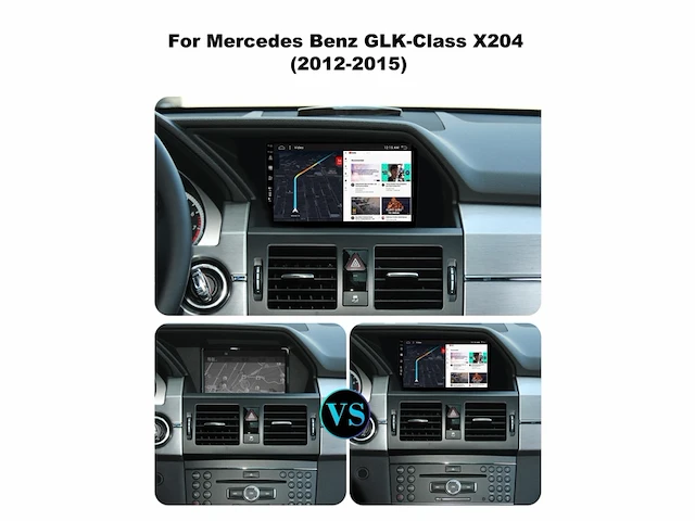 Sxauto6g+128g android 13 ips autoradio voor mercedes benz glk-class x204 (2012-2015) - afbeelding 3 van  4