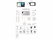 Sxauto6g+128g android 13 ips autoradio voor mercedes benz glk-class x204 (2012-2015) - afbeelding 4 van  4
