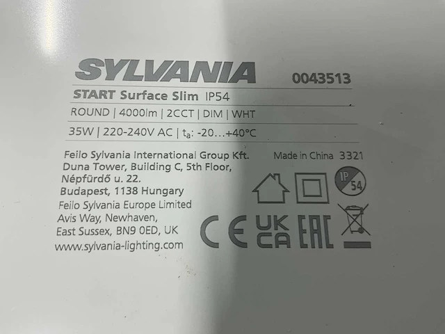 Sylvania start surface slim led paneel (2x) - afbeelding 5 van  5
