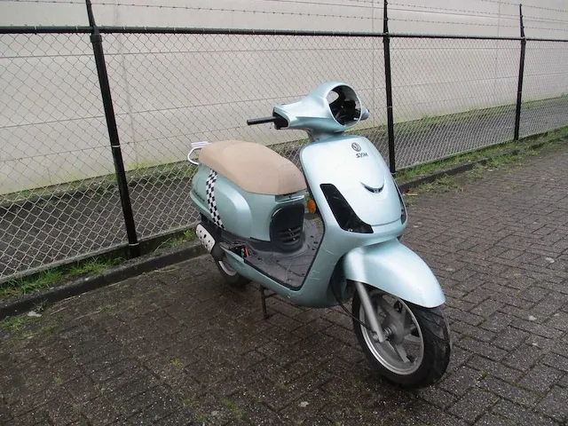 Sym - bromscooter - fiddle 50 - scooter - afbeelding 4 van  9