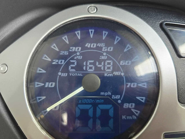 Sym - bromscooter - symphony st - 4t 45km uitvoering dxg90k - afbeelding 8 van  8