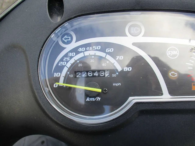 Sym - snorscooter - orbit ll 50 - scooter - afbeelding 3 van  11