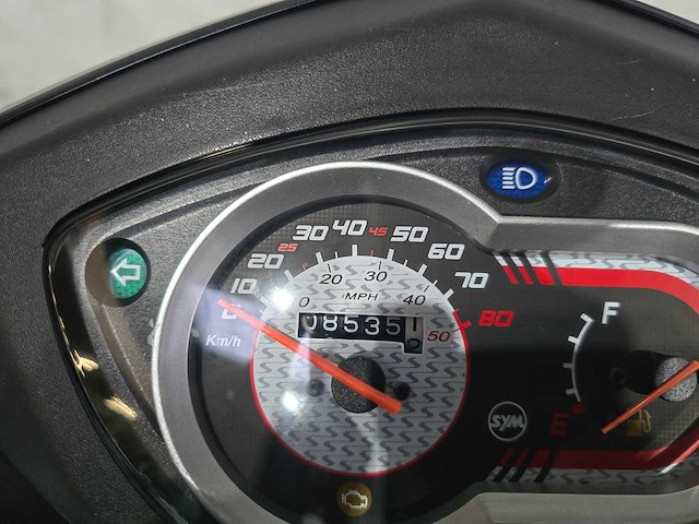 Sym - snorscooter - orbit lli - 4t 25km uitvoering dvz44k - afbeelding 7 van  7