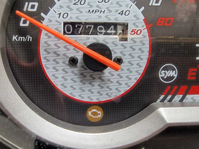 Sym - snorscooter - orbit lli - 4t 25km uitvoering fkg55r - afbeelding 8 van  8
