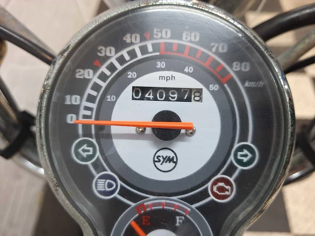 Sym allo 25 km snorscooter 4takt - afbeelding 4 van  7