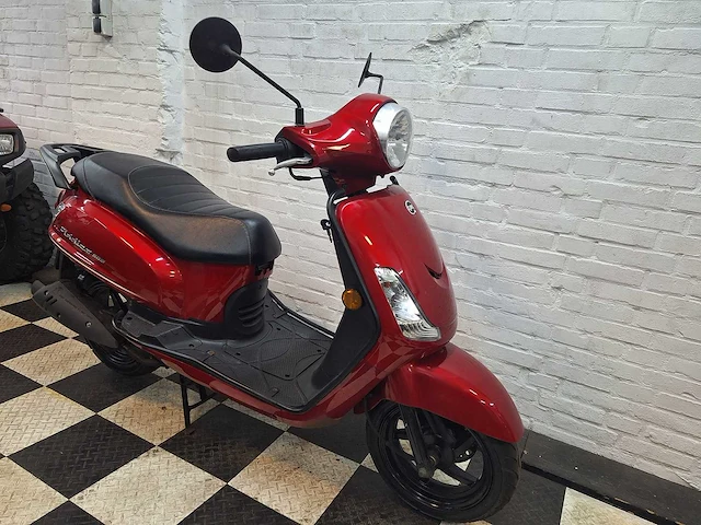 Sym fiddle 2 25 km snorscooter 4takt - afbeelding 5 van  7