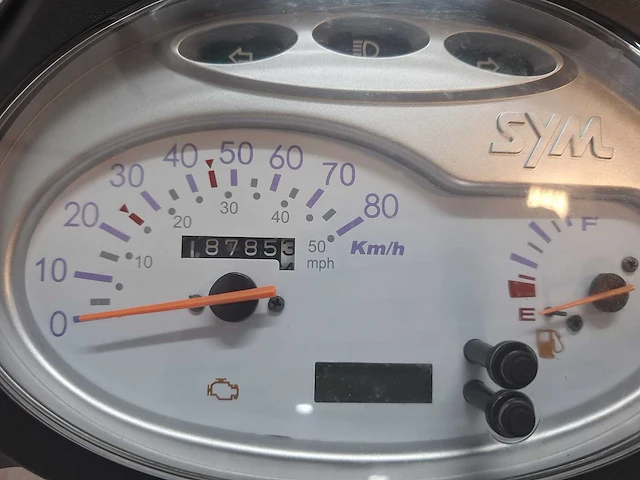 Sym fiddle 2 25 km snorscooter 4takt - afbeelding 4 van  7