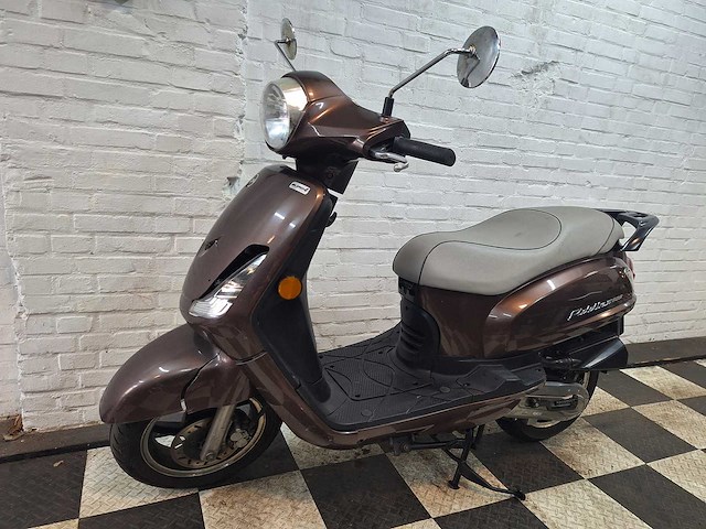 Sym fiddle 2 25 km snorscooter 4takt - afbeelding 2 van  7