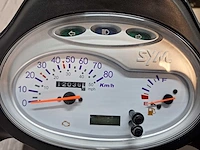 Sym fiddle 2 45 km bromscooter 4takt - afbeelding 4 van  7