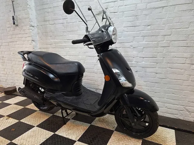 Sym fiddle 45 km bromscooter 4takt - afbeelding 6 van  7