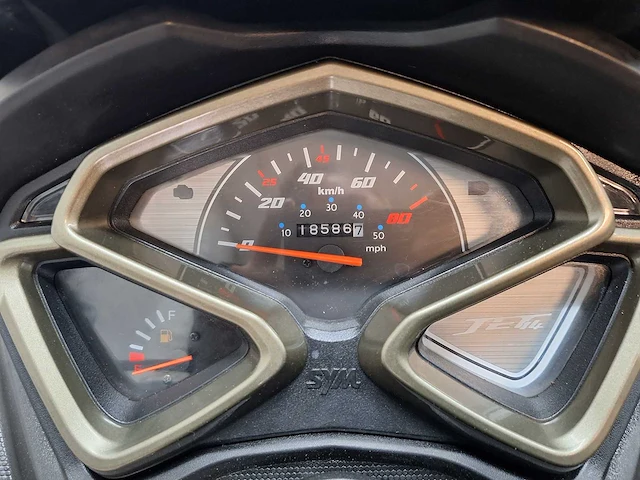 Sym jet 14 45 km bromscooter 4takt - afbeelding 4 van  7