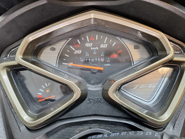 Sym jet 14 45km bromscooter 4takt - afbeelding 4 van  7
