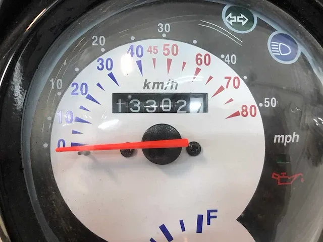 Sym mio 25 km snorscooter 4takt - afbeelding 4 van  7