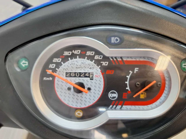 Sym orbit 3 45 km bromscooter 4takt - afbeelding 4 van  7