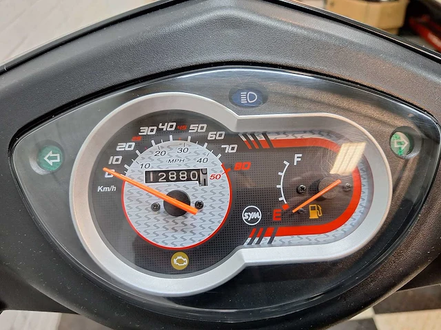 Sym orbit 3 45km bromscooter 4-takt - afbeelding 7 van  7