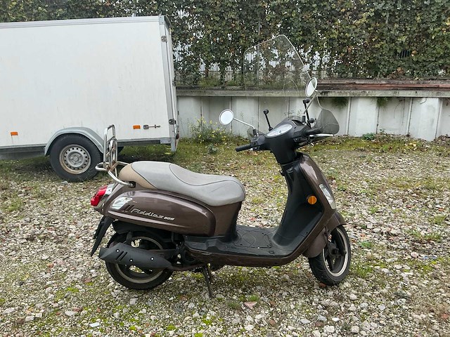 Sym snorscooter fiddle ii - afbeelding 13 van  16