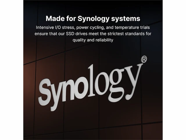 Synology m.2 22110 nvme ssd snv3510 800gb (snv3510800g) - afbeelding 2 van  2
