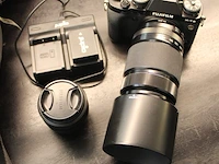 Systeemcamera fujifilm x-t2 voorzien van de telezoomlens fujifilm fujinon xf 55-200mm f/3.5-4.8 r lm ois en... - afbeelding 2 van  4