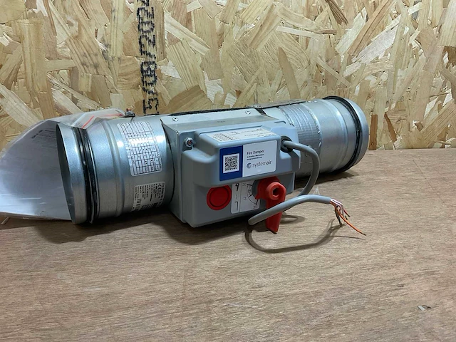 Systemair 125mm fdr-3g-125-h0 brandklep (6x) - afbeelding 1 van  9