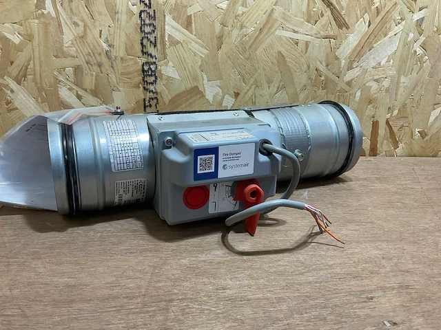 Systemair 125mm fdr-3g-125-h0 brandklep (6x) - afbeelding 2 van  9