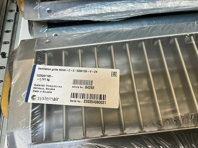 Systemair diverse kanaalroosters (10x) - afbeelding 5 van  8