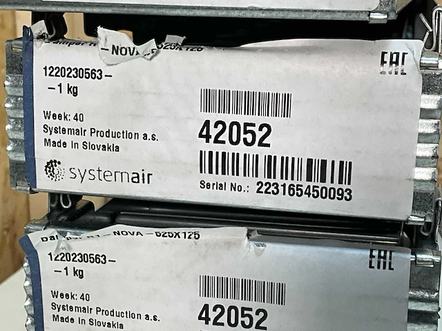 Systemair diverse kanaalroosters (10x) - afbeelding 8 van  8