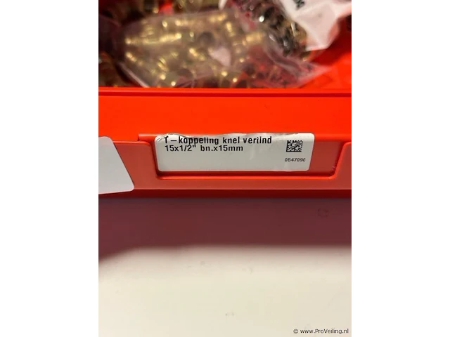 T koppelingen 15x1/2 bn.z15mm- partij - afbeelding 4 van  4