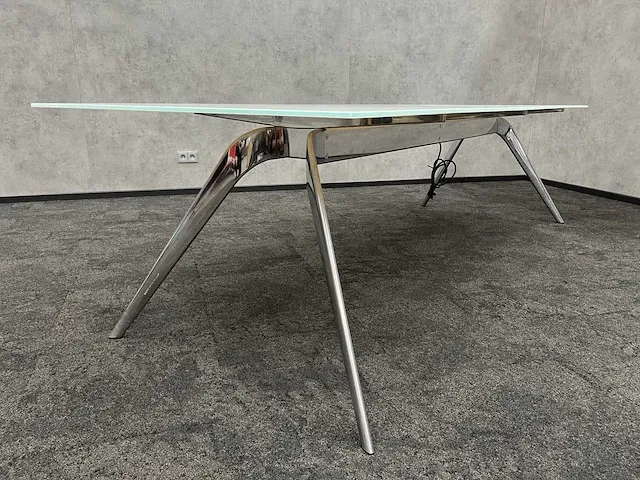 T-no.1 fritz hansen todd bracher - tb3 design glazen tafel 280x100 - afbeelding 7 van  32