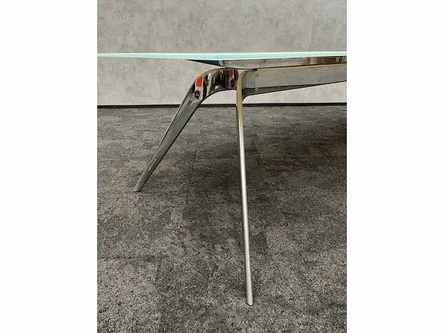 T-no.1 fritz hansen todd bracher - tb3 design glazen tafel 280x100 - afbeelding 4 van  32