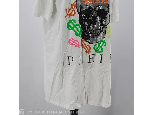 T-shirt, maat 4xl philipp plein, platinum cut rond neck dollar - afbeelding 3 van  8