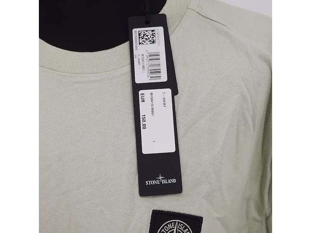 T-shirt, maat l, stone island - afbeelding 5 van  6