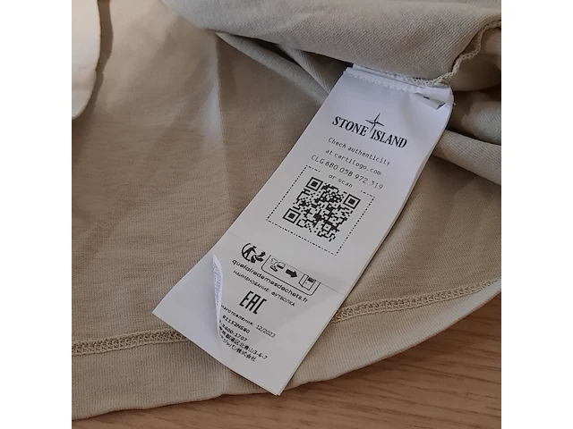 T-shirt, maat l, stone island - afbeelding 7 van  7