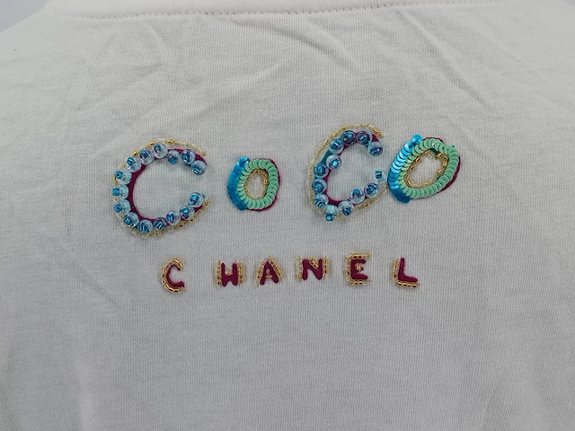 T-shirt, maat m, chanel - afbeelding 6 van  9